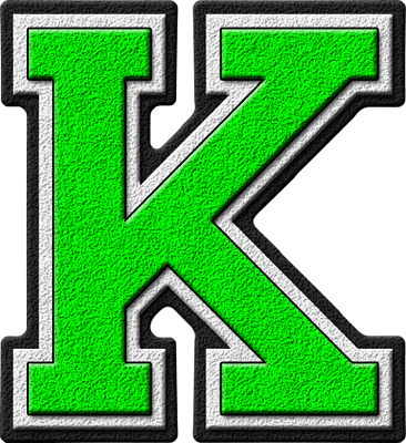 Green K Logo - K&n Logos
