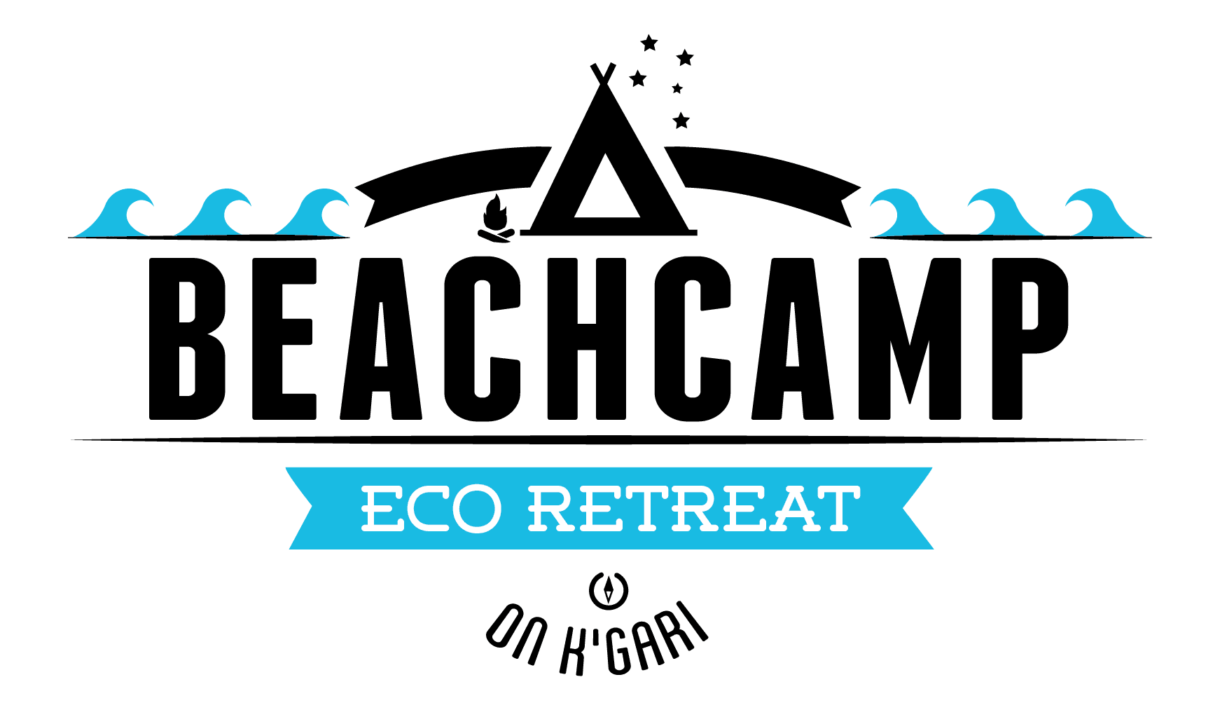 Beach Camp Logo - Beachcamp Eco Retreat Logo140717 Logo Final - Beachcamp Retreat