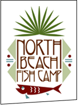Beach Camp Logo - HOME - North Beach Fish Camp