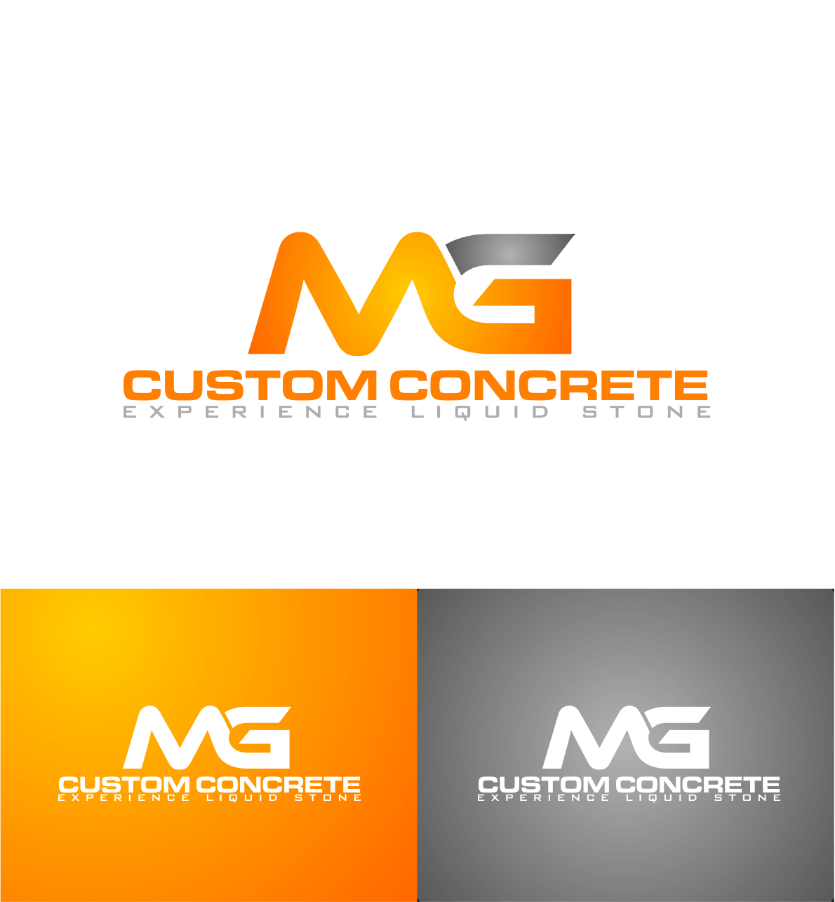Concrete Company Logo - Serious Logo Designs. Construction Company Logo Design Project
