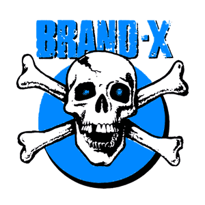 Brand X Logo - Brand-X KNUCKLEHEAD 10' X 31' Blue