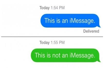 Green Text Message Logo - Why My iPhone Text Messages to Another iPhone Changed Green