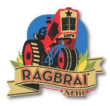 XLIII Logo - Introducing the RAGBRAI XLIII Logo!