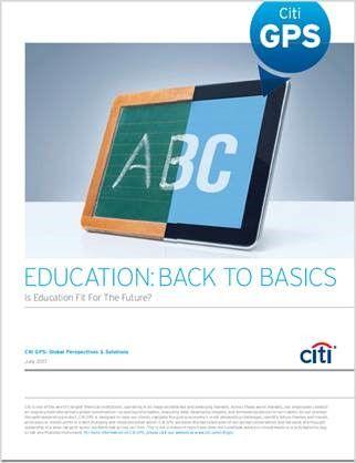 Citi Research Logo - Future of education' and 'Global water supply' - latest reports from ...