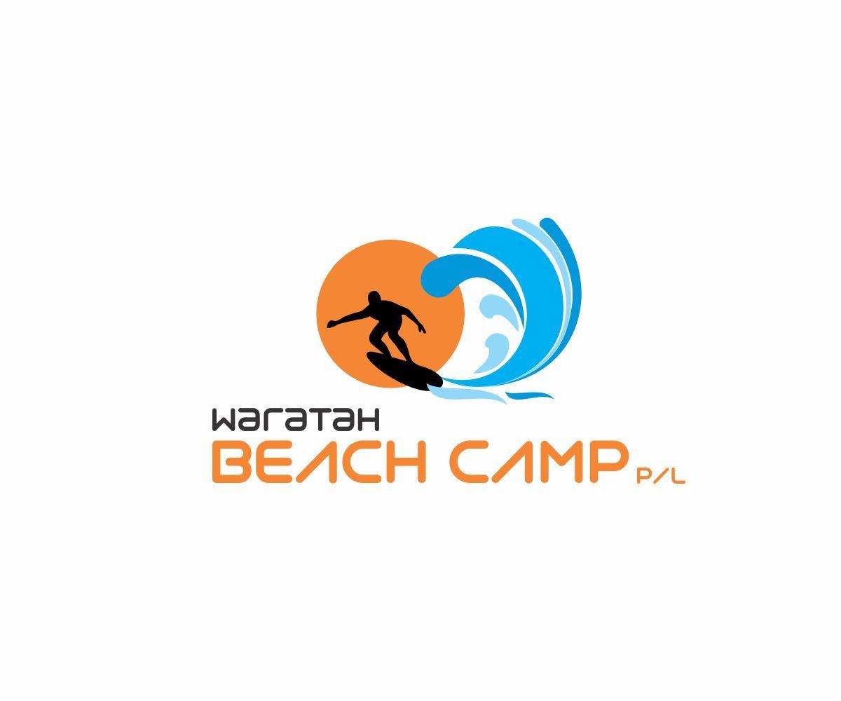 Beach Camp Logo - Logo Design for Waratah Beach Camp by SK | Design #4278480
