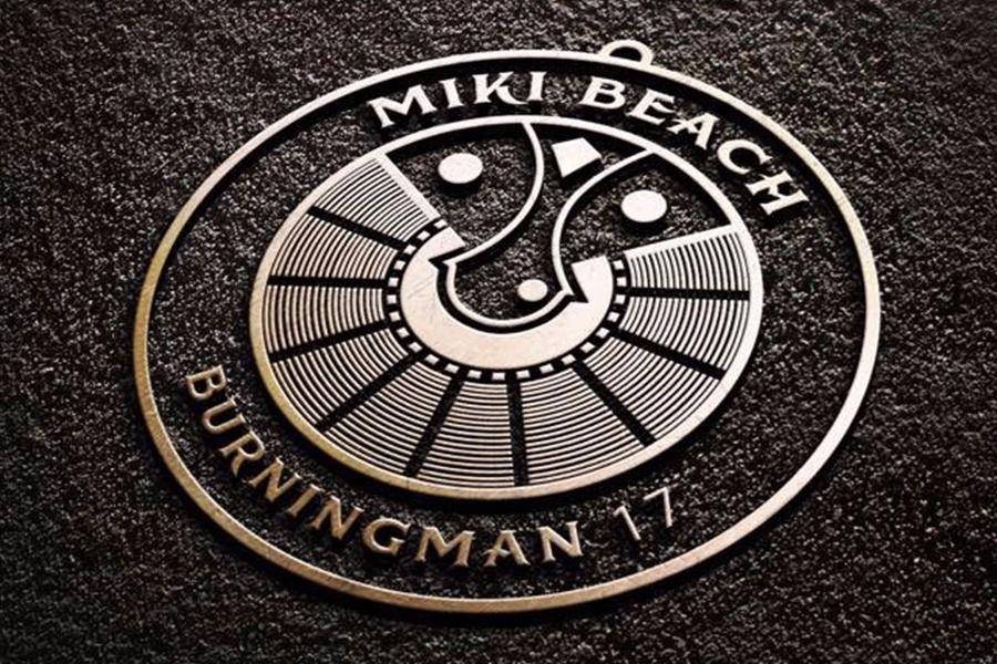 Beach Camp Logo - Meet Miki Beach Camp in Burning Man - Electronic Groove