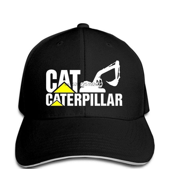 Black Caterpillar Logo - Aliexpress.com : Buy Men Baseball cap Man New Caterpillar Logo Black