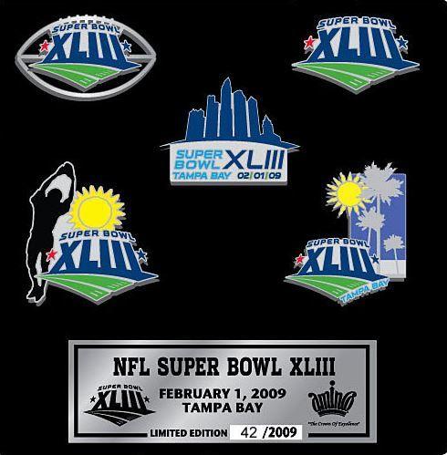XLIII Logo - Super Bowl Item Display