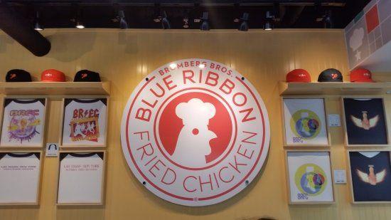 Un Las Vegas Logo - That's a new fried chicken logo to me! - Picture of Blue Ribbon ...