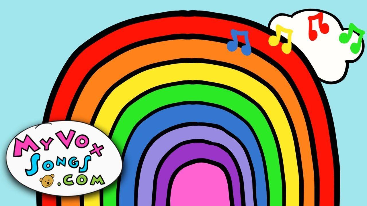 Green Rainbow Yellow Red Blue Logo - I Can Sing A Rainbow - Rainbow Song - YouTube