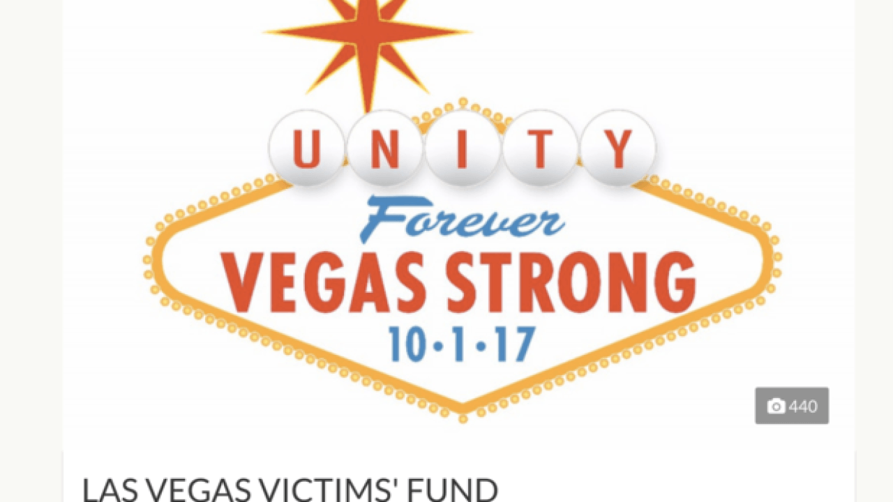 Un Las Vegas Logo - Donations to Las Vegas Victims' Fund requested no later than Jan. 31