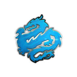 Chinese Blue Dragon Logo - Chinese blue dragon icon #35550 - Free Icons and PNG Backgrounds