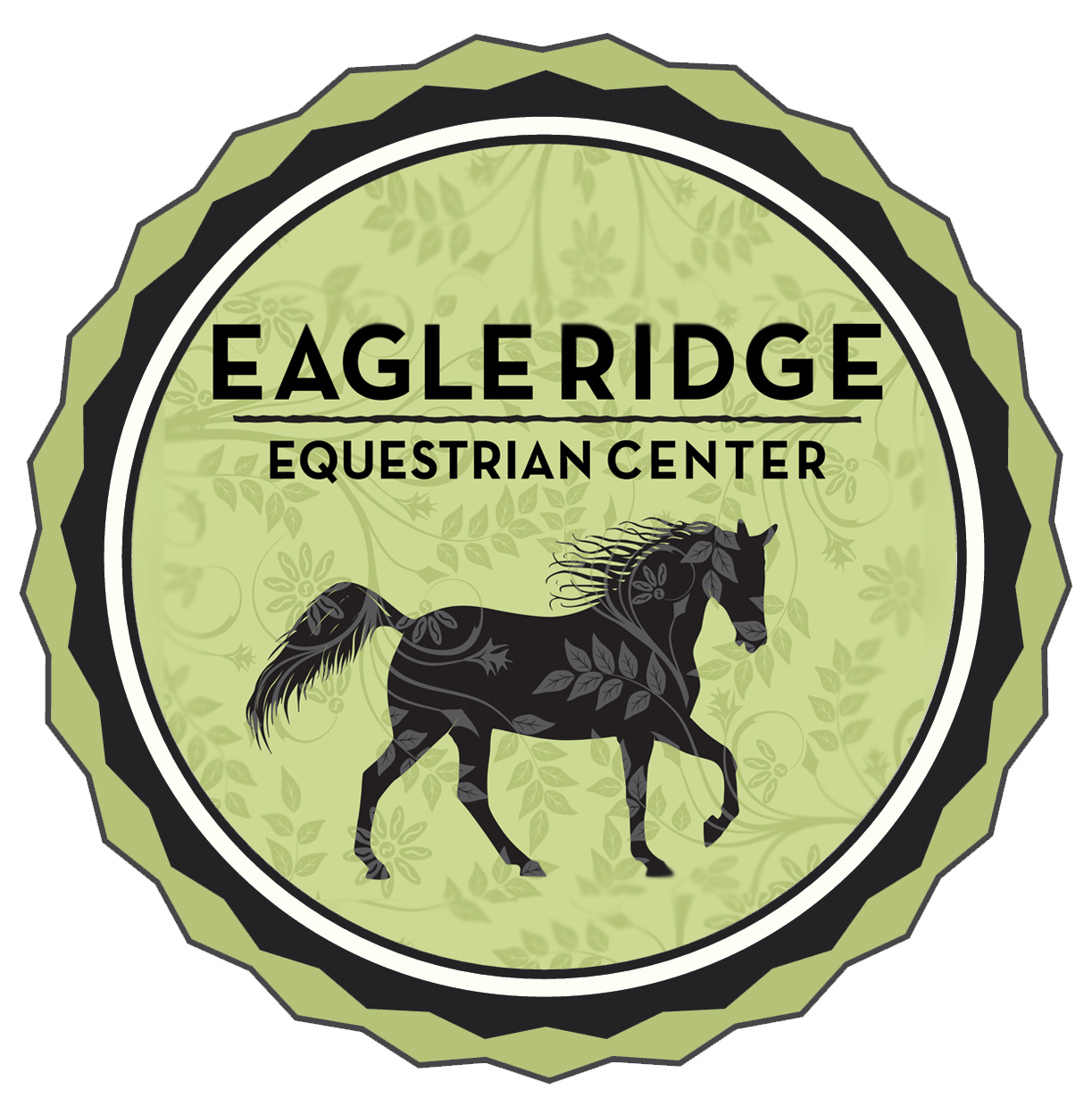 Horse Eagle Logo - Events. Eagle Ridge Equestrian