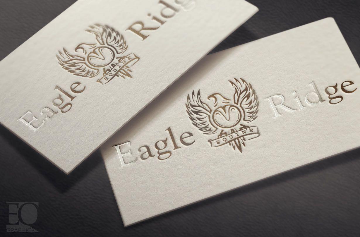 Horse Eagle Logo - Eagle Ridge Equine Jeremiah Kemp Corrective Horse Shoer Logo by EQ ...