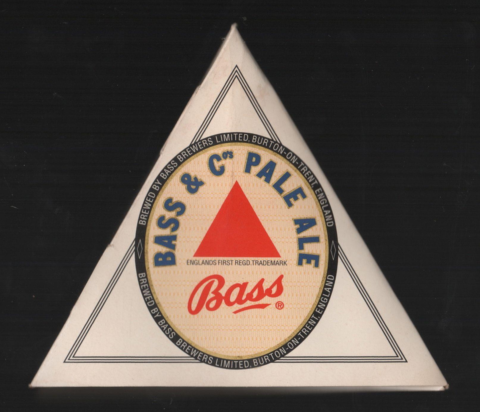 Bass Beer Logo - Bass Ale Red Triangle Point of Sale pyramid | Breweriana | Logos ...