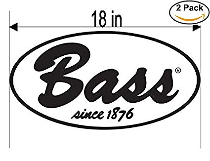 Bass Beer Logo - Amazon.com: Bass Beer Logo Alcohol 2 Vinyl Sticker Pack Decal Bar ...