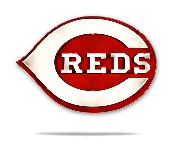 MLB C Logo - MLB Cincinnati Reds Head Art