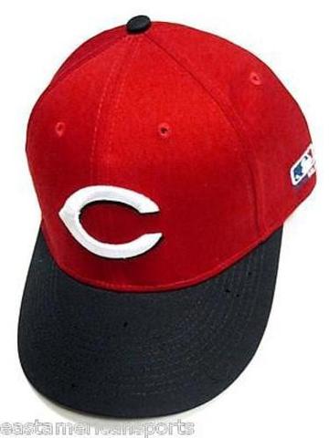 Large Red C Logo - Cincinnati Reds MLB OC Sports Hat Cap Red Black w/ White C Logo Team ...
