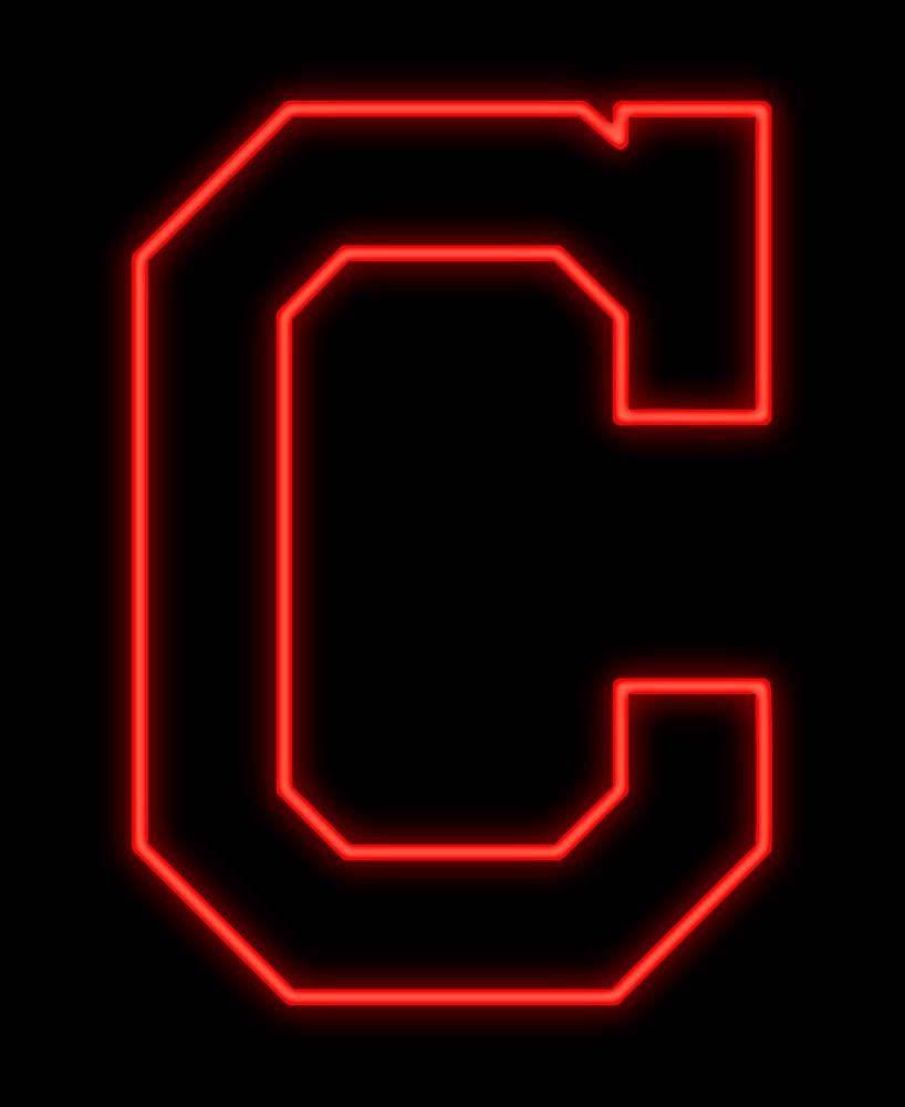 MLB C Logo - Cleveland Indians C Logo MLB Neon Sign