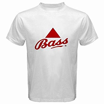 Bass Beer Logo - Bass Ale Beer Logo New White T-Shirt Size 