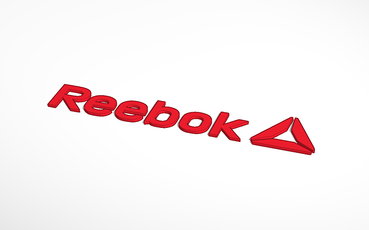 Reebok New Logo - 3D design Reebok New Logo | Tinkercad