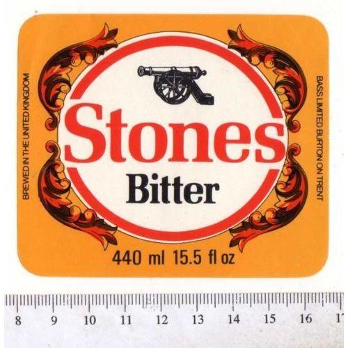 Bass Beer Logo - UK Beer Label - Bass Brewery - Burton-on-Trent - Stones Bitter on ...