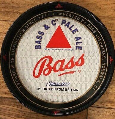 Bass Beer Logo - BASS ALE ADVERTISING BEER METAL TRAY * BRIGHT & COLORFUL