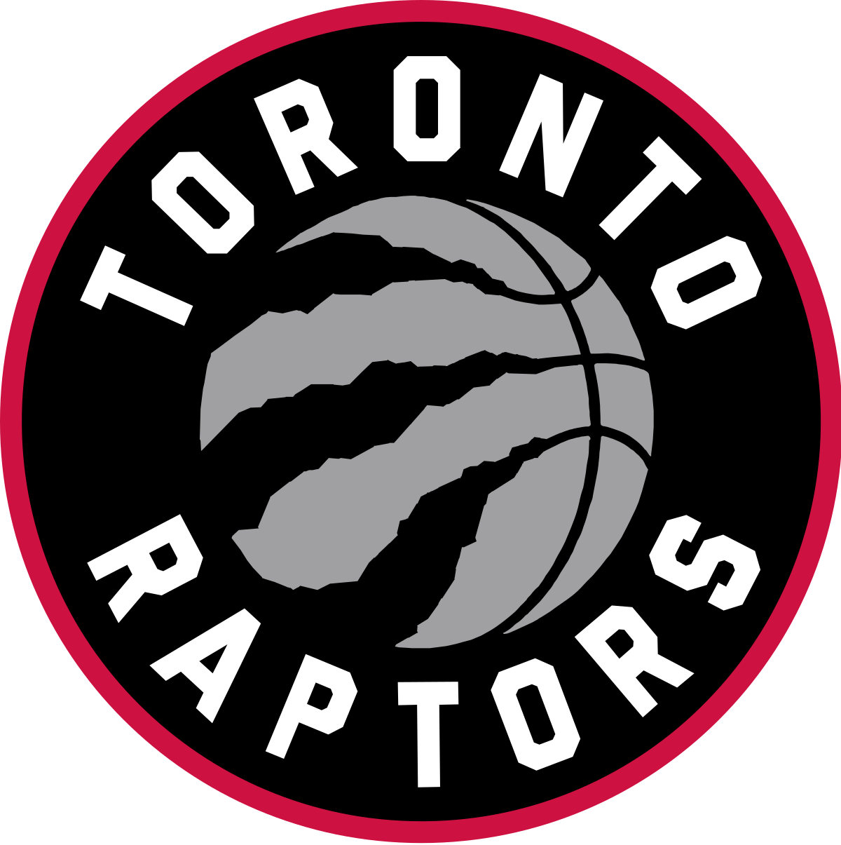 Red Raptor Logo - Toronto Raptors