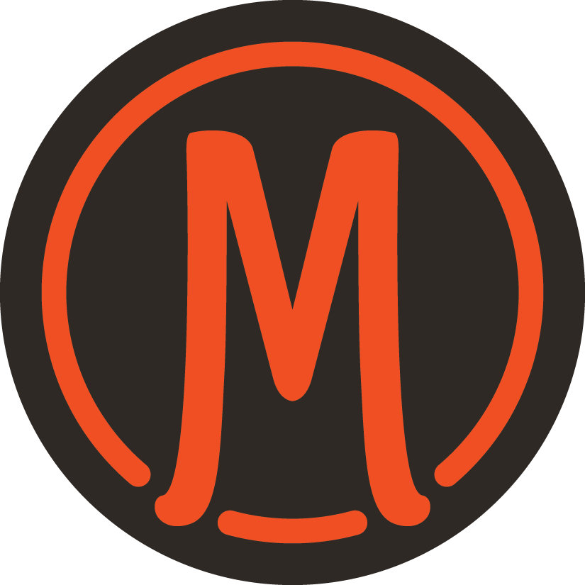 Black Orange M Logo - Work