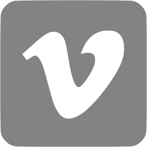 Vimeo Logo - Gray vimeo 3 icon - Free gray site logo icons