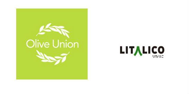 South Korean Company Logo - Litalico Inc. and Olive Union Inc. announce partnership