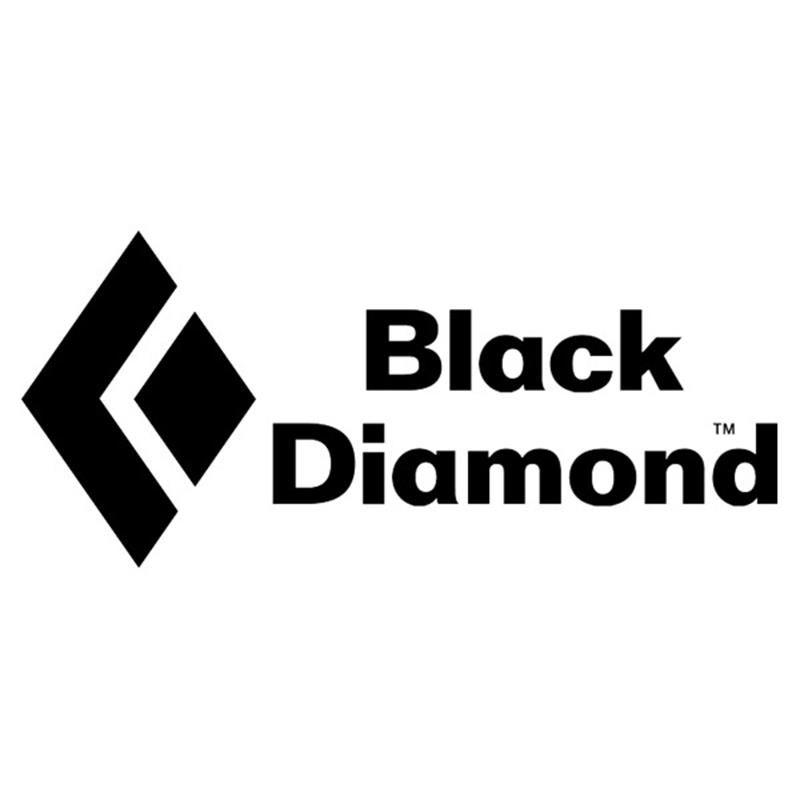 Black Orange M Logo - Black Diamond Climbing Rope 7.9 mm x 60 m Dry Orange