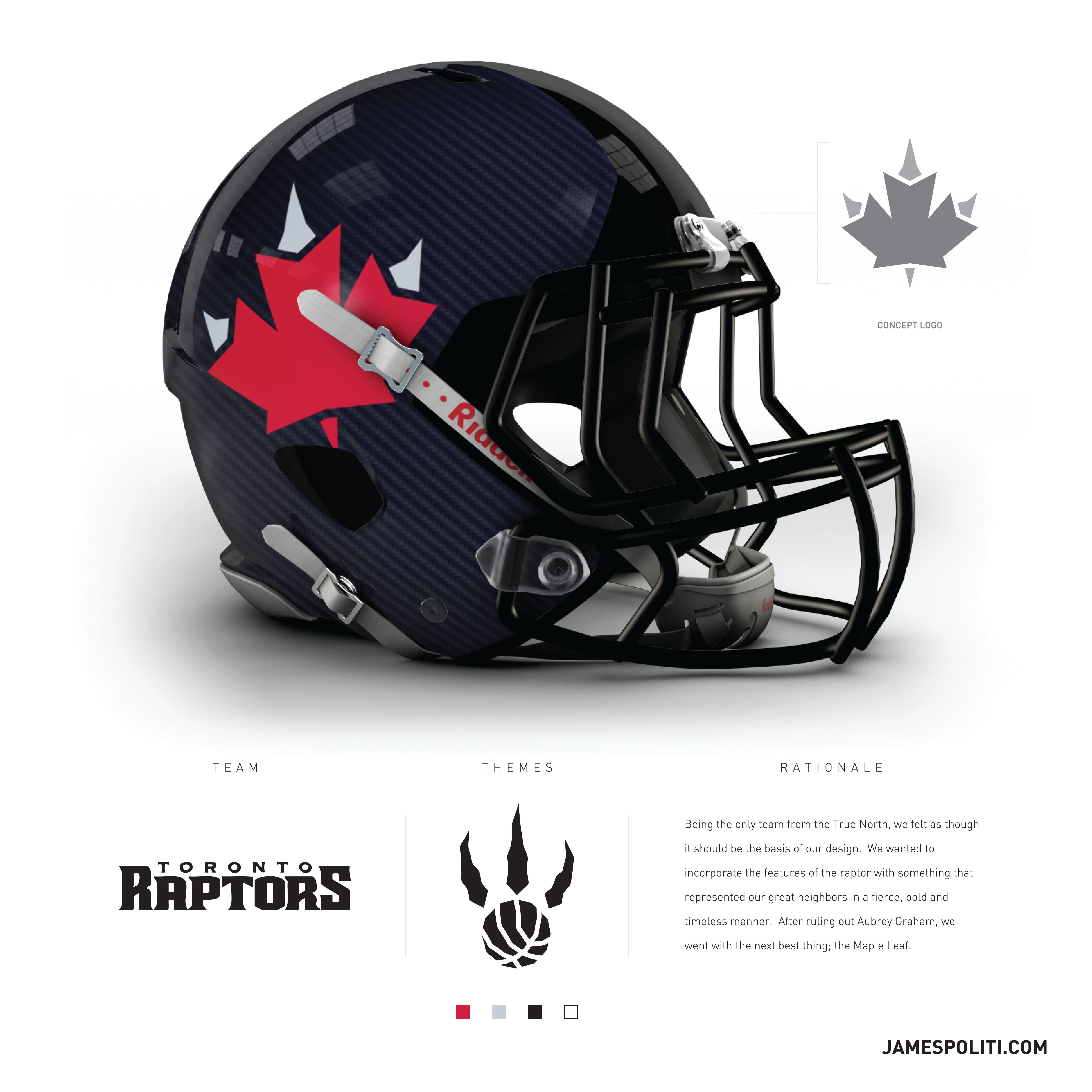 Cool Raptors Logo - Check out this cool Raptors logo concept in this graphic designer's ...
