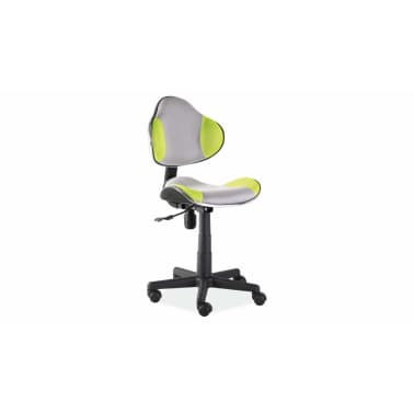 Grey and Green Q Logo - JUSTyou Q G2 Revolving Chair Green Grey 84 95x48x41. VidaXL.co.uk