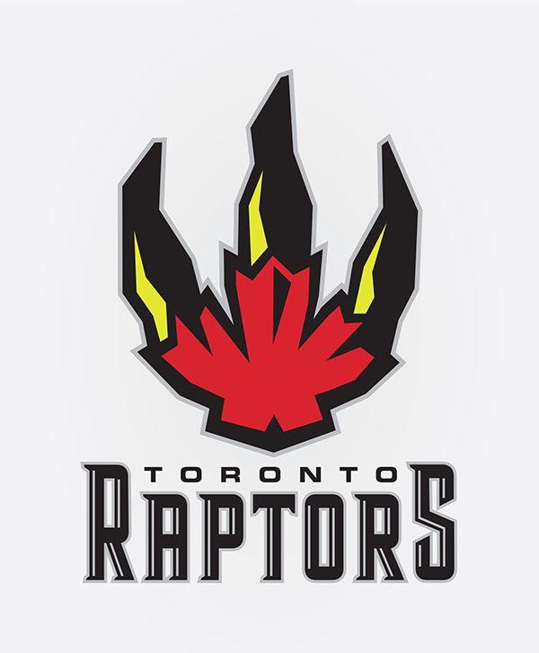 Cool Raptors Logo - Toronto Raptors Branding on Behance