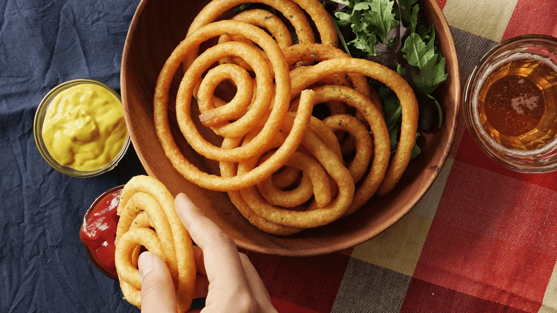 Potato Swirl Logo - Potato Spirals Recipe