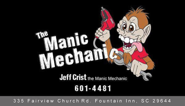 Mechanic Business Logo - Manic Mechanic Logo & Card on Behance