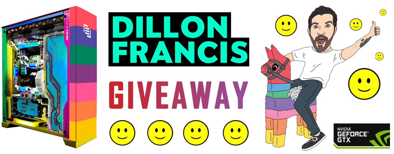 Dillion Francis Logo - MAINGEAR PC. DILLON FRANCIS GIVEAWAY