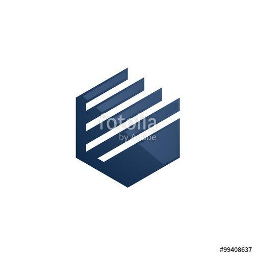 Hexagon Blue Bank Logo - Hexagon Financial Logo Stock Image And Royalty Free Vector Files