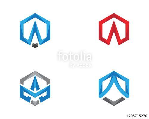 Hexagon Blue Bank Logo - A Logo Hexagon Illustration Icon Stock Image And Royalty Free