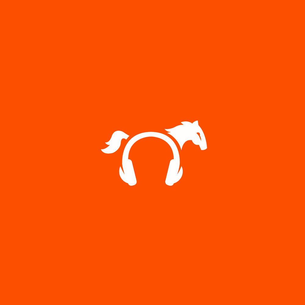Heaphones Logo - For Sale: Beat Blazer Horse Headphones Logo | Logo Cowboy