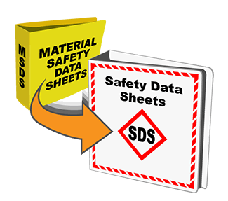 New SDS Logo - From MSDS to SDS