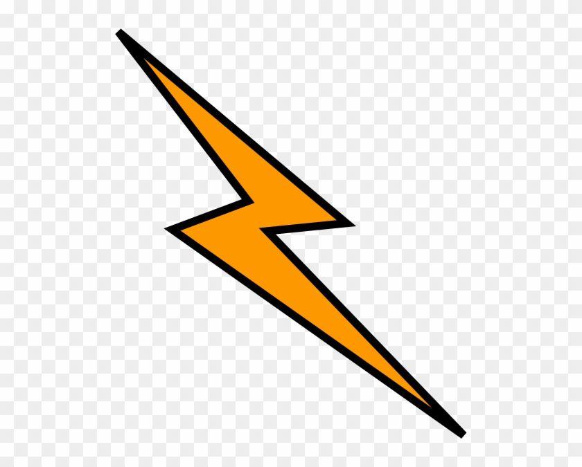 Lightning Bolt Cool Logo - Orange Lightning Bolt Logo Transparent PNG Clipart Image