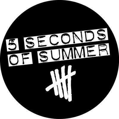 5 Seconds of Summer Black and White Logo - 5 Seconds of Summer Logo and Board Cover | 5sos af in 2019 | 5 ...