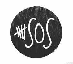 5 Seconds of Summer Black and White Logo - 17 Best 5sos logo images | 5sos logo, 5 Seconds of Summer ...