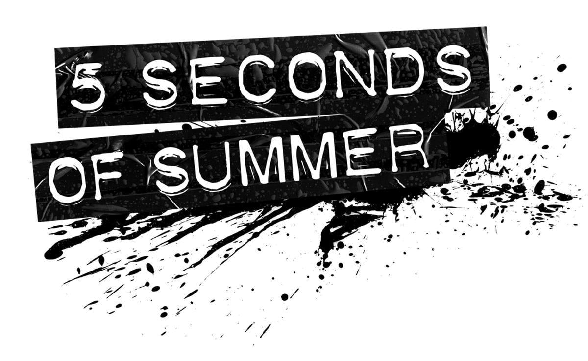 5 Seconds Of Summer Black And White Logo Logodix