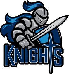 Orange and Blue Knight Logo - 21 Best Unity Christian High School, Orange City, Iowa Go Kights ...