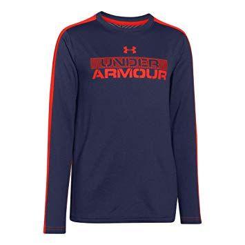 Orange and Blue Knight Logo - Under Armour ColdGear Infrared Long Sleeve Tee Knight