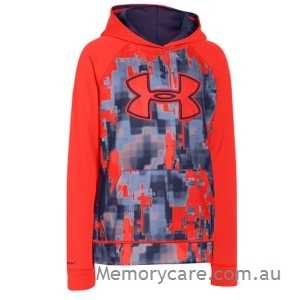 Orange and Blue Knight Logo - Under Armour Storm Armour Big Logo Hoodie Boys' Grade School - Bolt ...