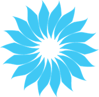 Blue Shape Logo - FLOWER SHAPE Logo Vector (.EPS) Free Download